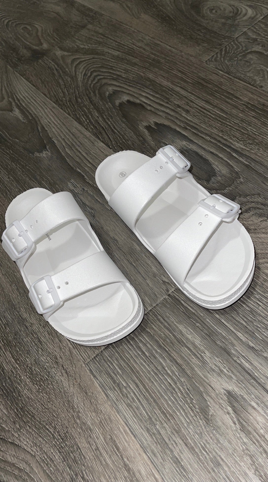 White Double slides